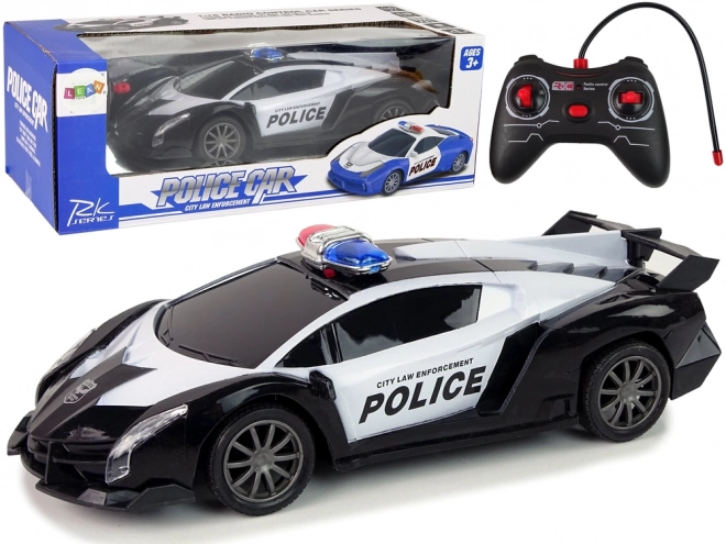 Remote Control Police Racing Car with LED Lights