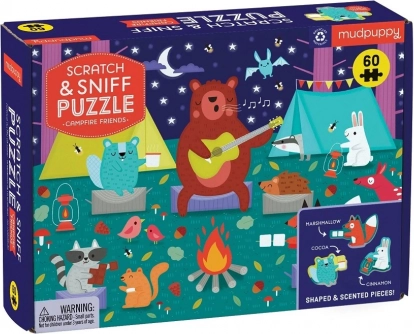 Scented and shaped pieces for sensory fun