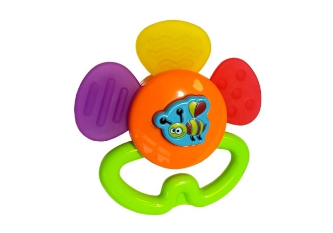 Rattle and Teether Set in a Case for Infants: Monkey and Giraffe