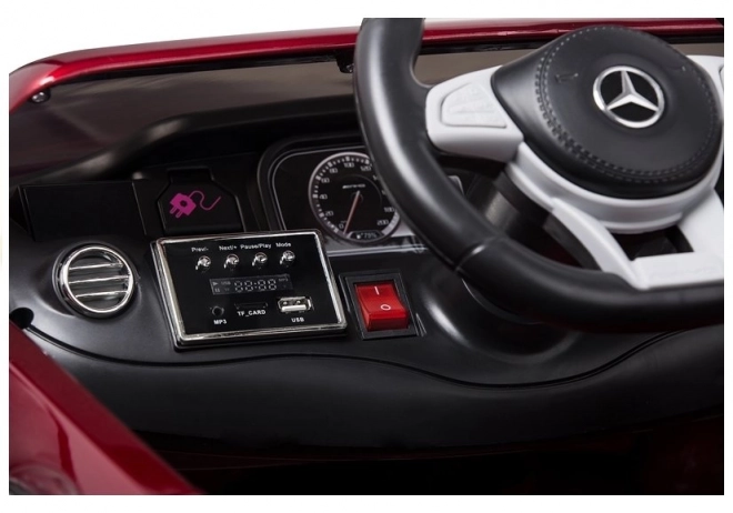 Electric Ride-On Car Red Mercedes S63