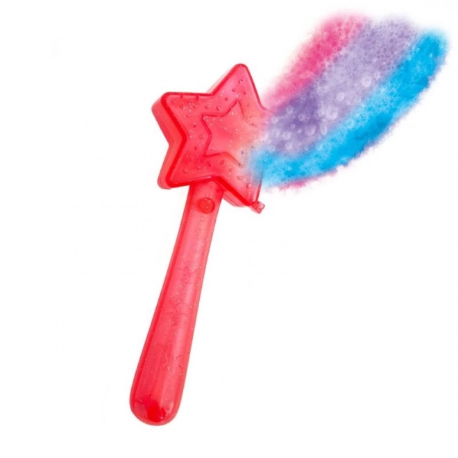 Magic wand star shape with bath drops