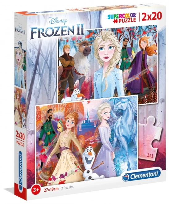 Frozen 2 Super Color Puzzle Set