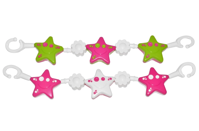 Stroller Chain - Stars and Flowers