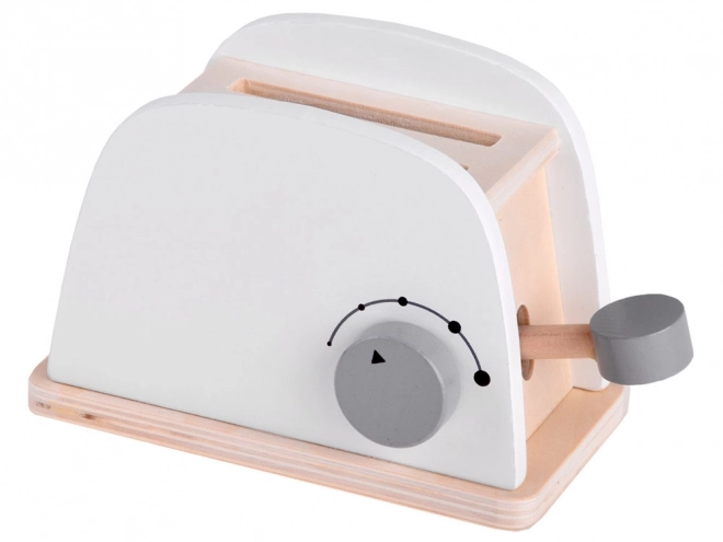 Wooden Toy Toaster with Egg