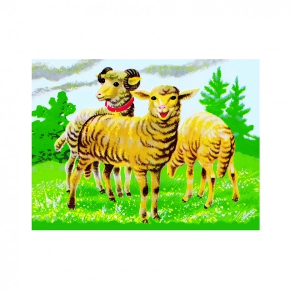 Dino Picture Cubes Farm Animals