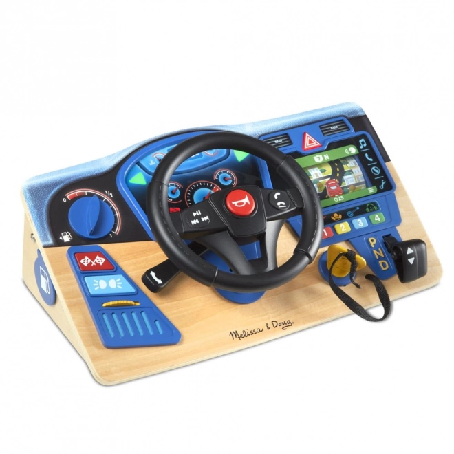 Interactive Steering Wheel Dashboard Vroom and Zoom