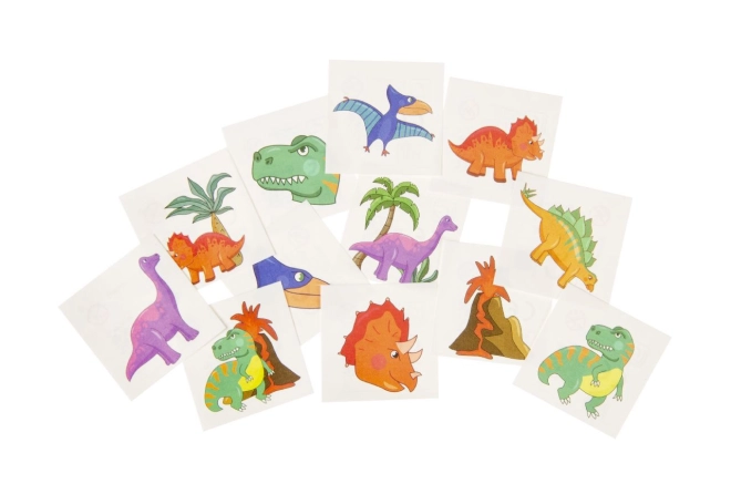 Dinosaur Temporary Tattoos Set