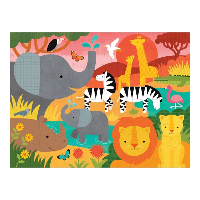 Safari Floor Puzzle by Petit Collage