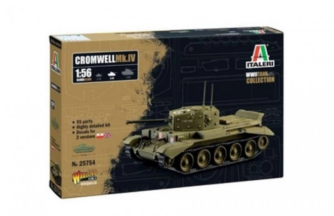 Plastikmodell Cromwell MkIV im Maßstab 1/56