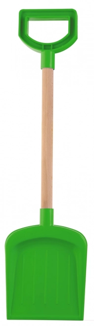 Androni Shovel with Wooden Handle - 53 cm Green