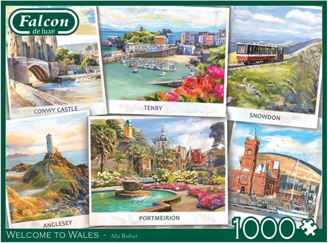 Welcome to Wales 1000 Piece Puzzle