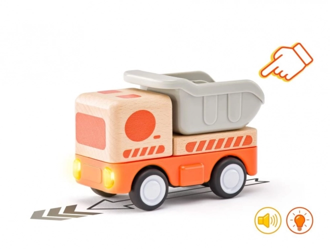 Luminous Dump Truck with Sound