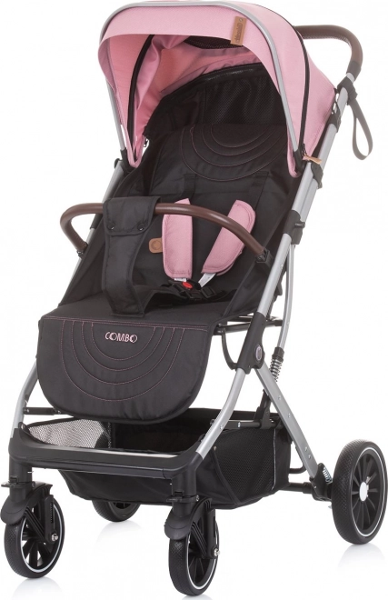 Chipolino Combo Rose Water Stroller with Footmuff – Rose water