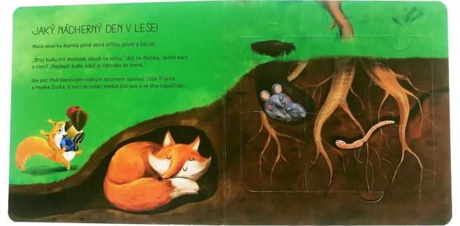 Forest Animals Puzzle Book