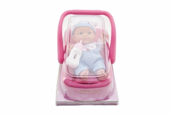 Baby Doll in Carrier with Bottle