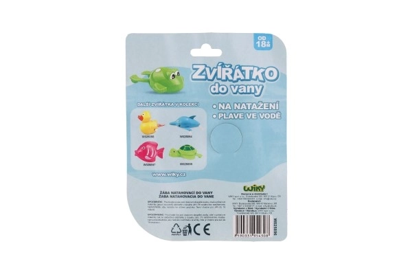 Wind-up Water Frog Toy