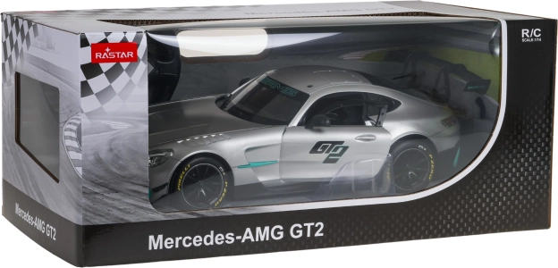 Remote-controlled model Mercedes‑AMG GT2 1:14 gray Rastar