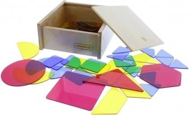 Masterkidz Panneau lumineux LED carré coloré + ensemble d'accessoires