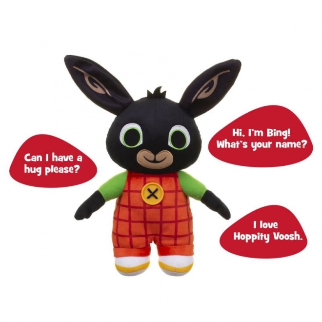 Talking Plush Bing Rabbit Toy in Czech