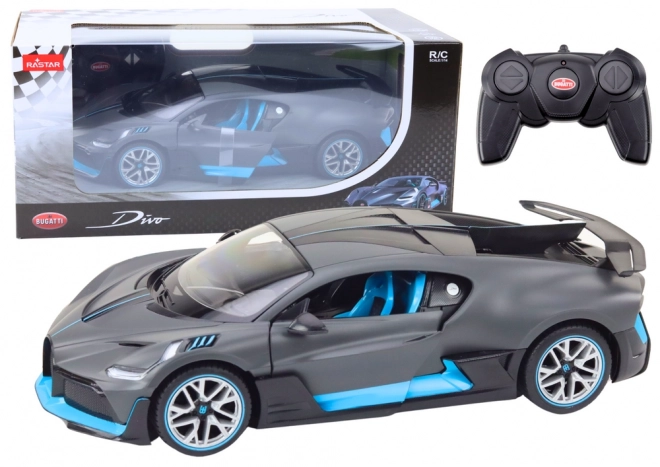 RC model sportovních aktivit Bugatti Divo na dálkové ovládání s otevíráním dveří 1:14