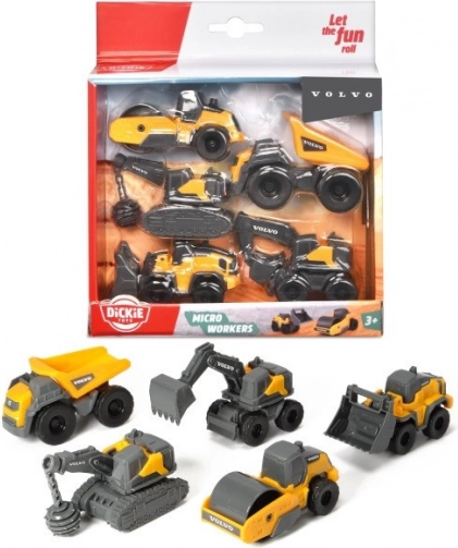 Set građevinskih vozila, Volvo CONSTR 5-pack
