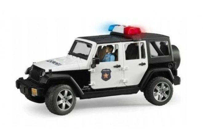 Police Jeep Wrangler Rubicon with Officer