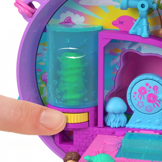 Polly Pocket Dolphin Aquarium Compact Set