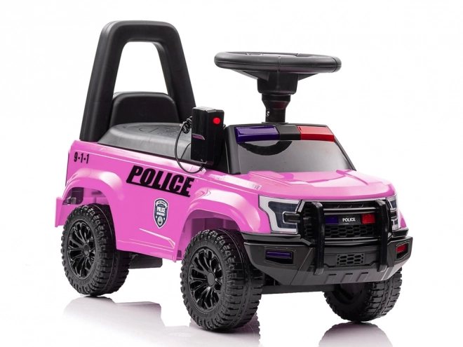 Push Ride-On with Megaphone Pink