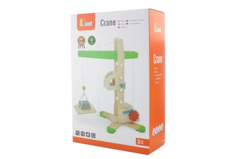 Wooden Crane Toy