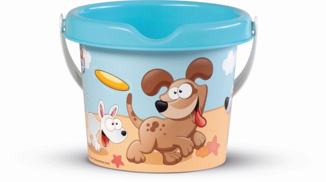 Playful Puppy Sand Bucket