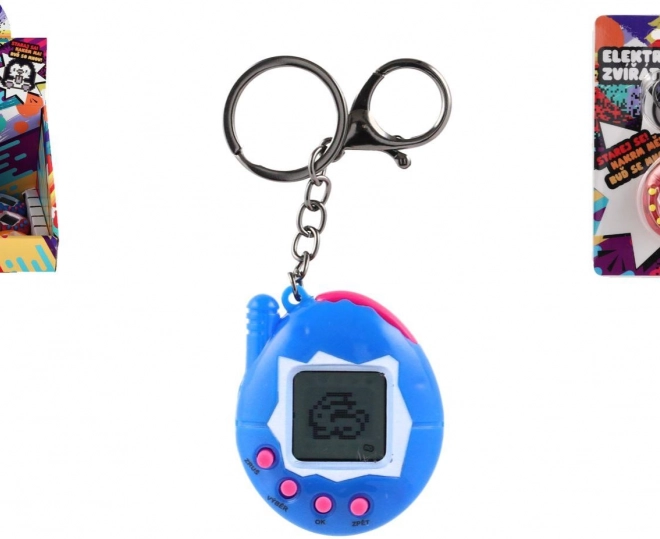 Electronic Pet – egg-shaped keychain with sound