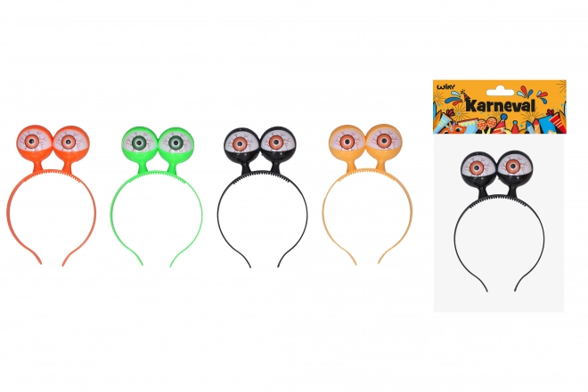 Headband with Glowing Eyes Decoration