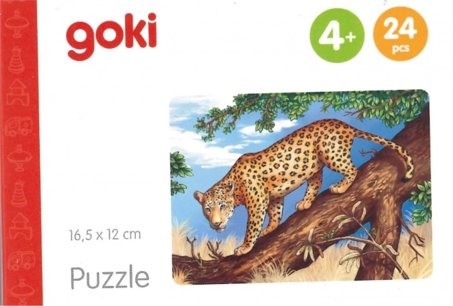 Wooden Puzzle African Animals: Giraffes 24 Pieces