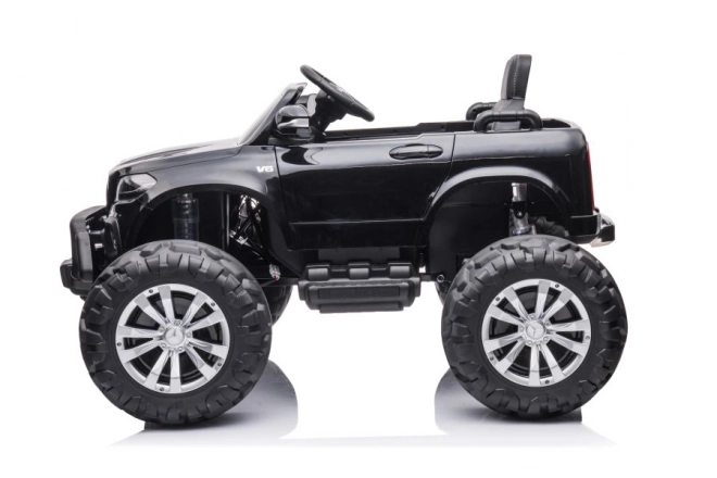 Battery-Powered Mercedes 4x4 Kids Car in Black