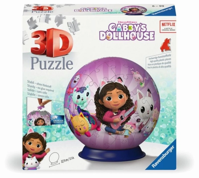 Ravensburger 3D Puzzle Ball Gabby's Magic House