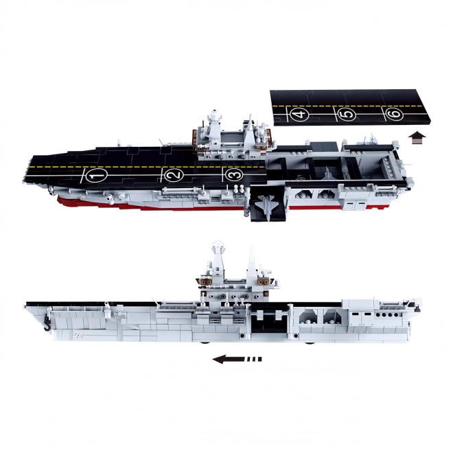 Sluban Aircraft Carrier Model