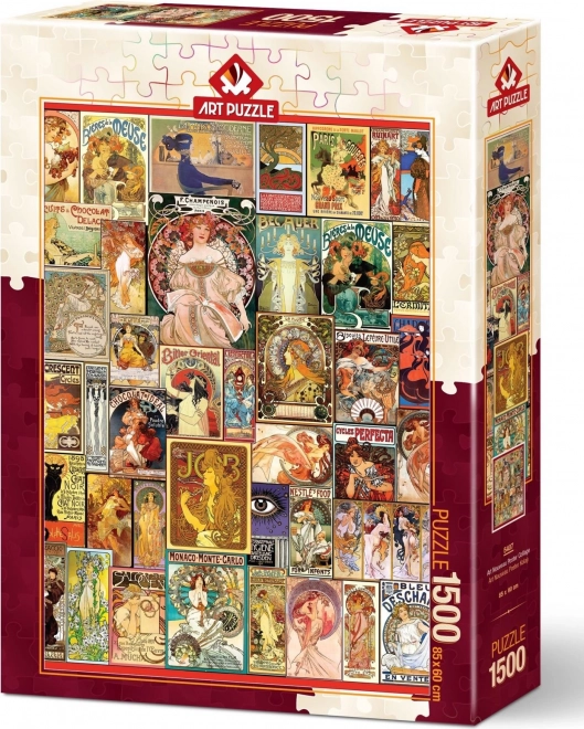 Art Puzzle Art Nouveau Poster 1500 Pieces