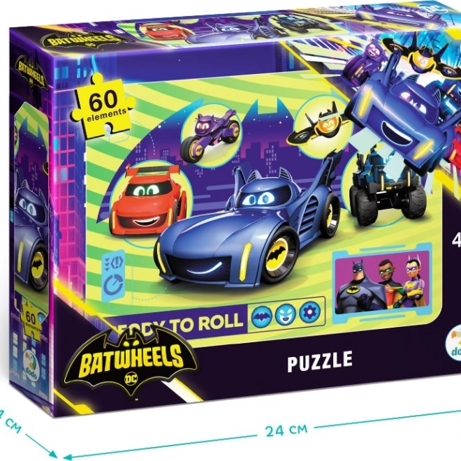 DODO Puzzle Batwheels: Fun Ride 60 Pieces