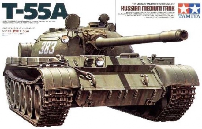 Soviet Tank T-55A Model Kit