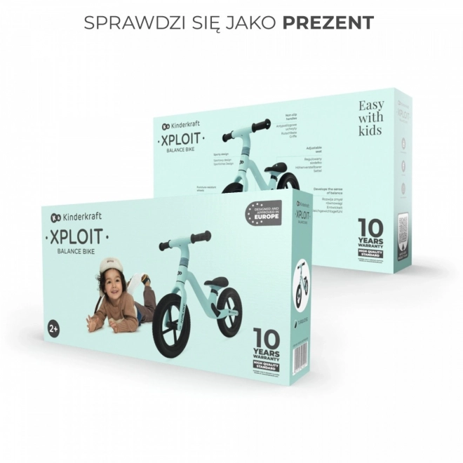 Xploit Balance Bike Turquoise