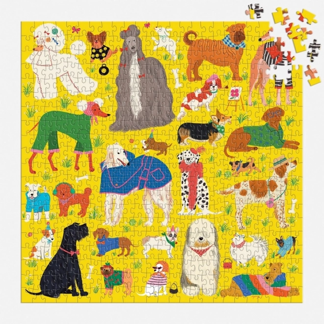 Stylish Dogs Puzzle by Galison