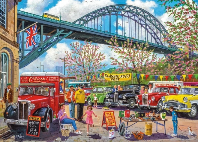 Gibsons Puzzle Newcastle England 1000 Pieces