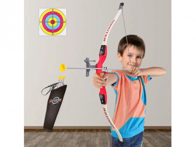 Archery Set with Bow and Target