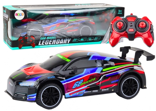 Remote Controlled Sports Car with LED Lights