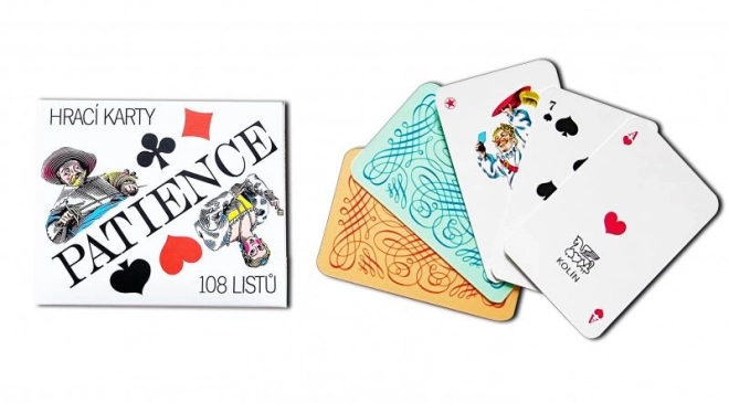 Czech Solitaire Playing Cards with Jan Werich Design