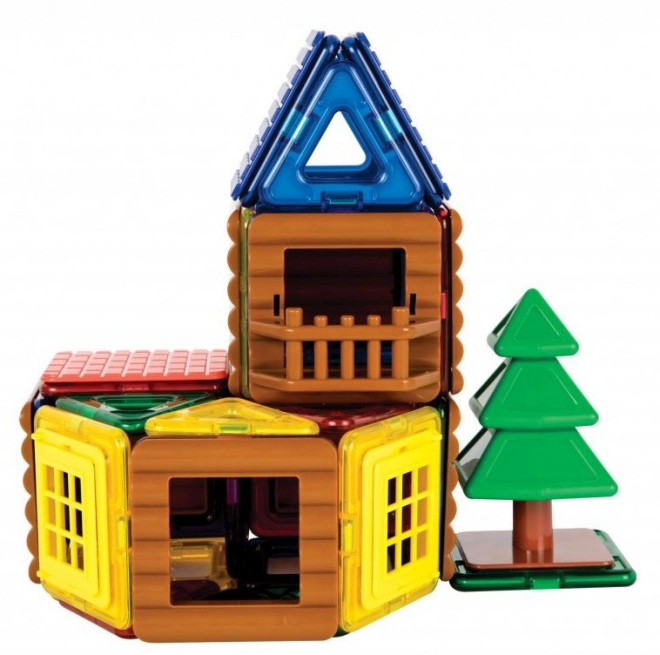 Magformers Log Cabin Building Set