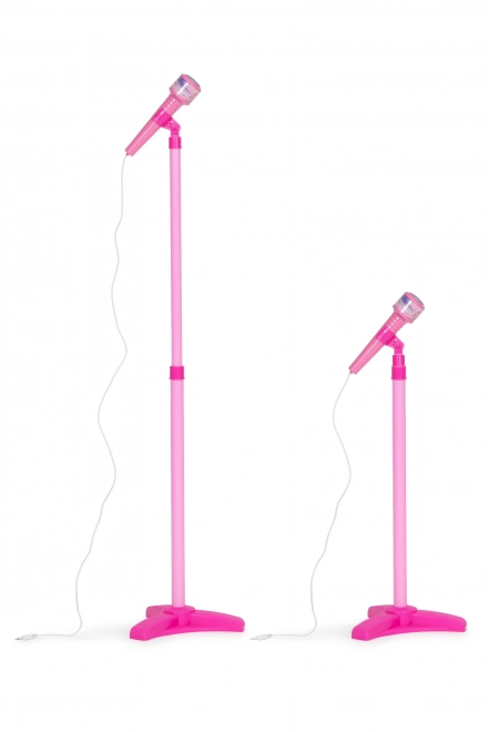 Electric Guitar and Microphone Stand Set for Kids