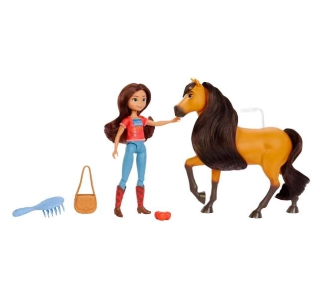 Lucky and Spirit Horse Doll Set from Spirit: Riding Free by Mattel