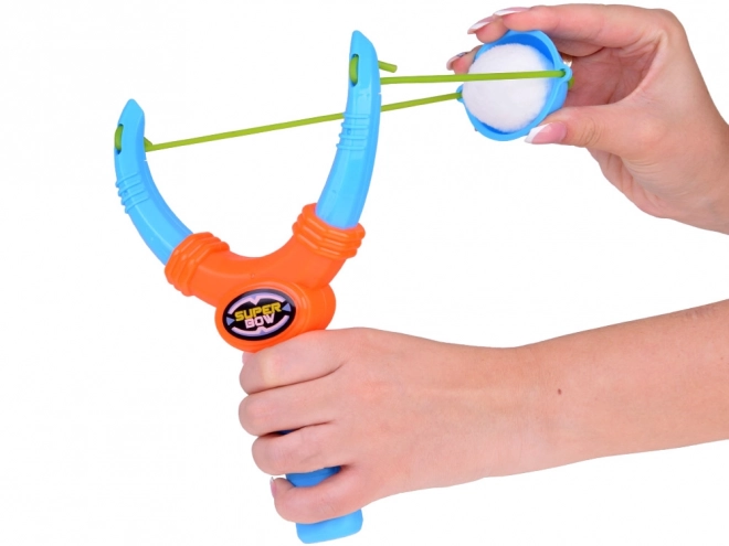 Children's Slingshot with Soft Snowball Toys