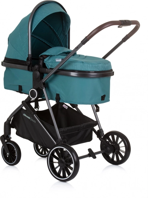 Chipolino Aura 2-in-1 Stroller Teal